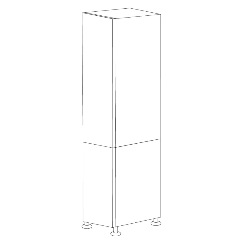 Midnight Java Shaker 18x84 Pantry Cabinet - RTA Midnight Java Shaker 18x84 Pantry Cabinet - RTA