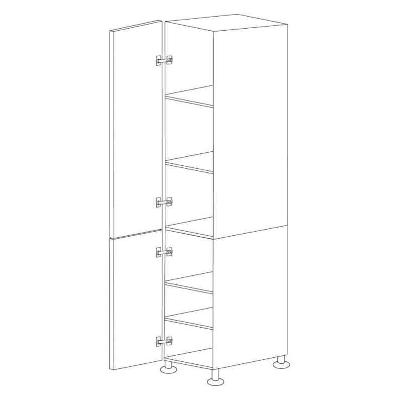 Silver Lining 24x84 Pantry Cabinet - RTA