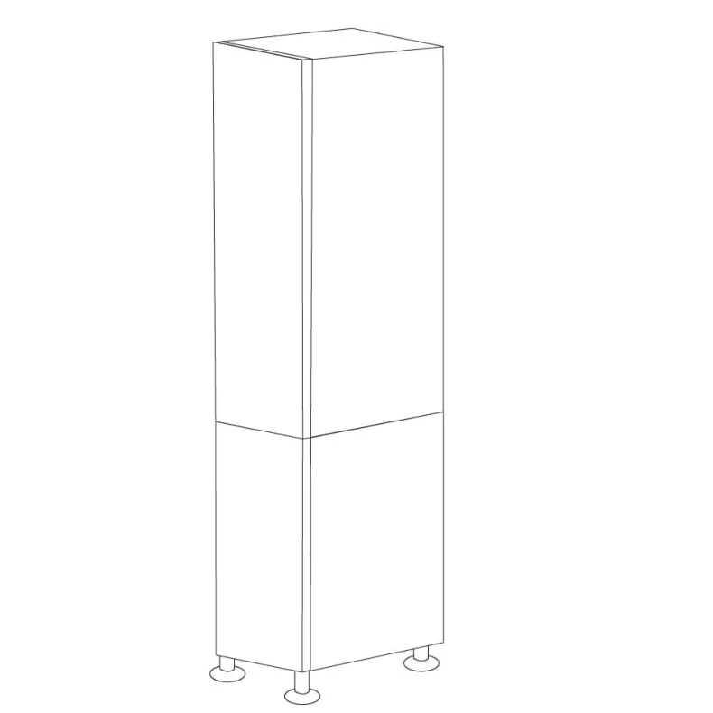 Midnight Java Shaker 18x96 Pantry Cabinet - RTA Midnight Java Shaker 18x96 Pantry Cabinet - RTA