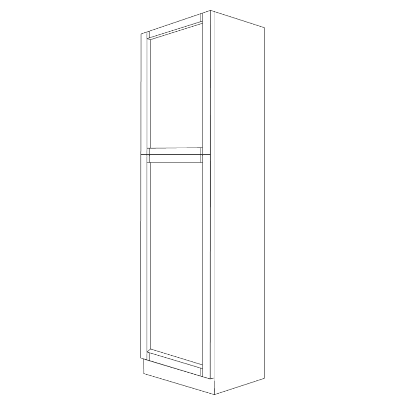 Irvine White Shaker 18x96 Utility Cabinet - RTA