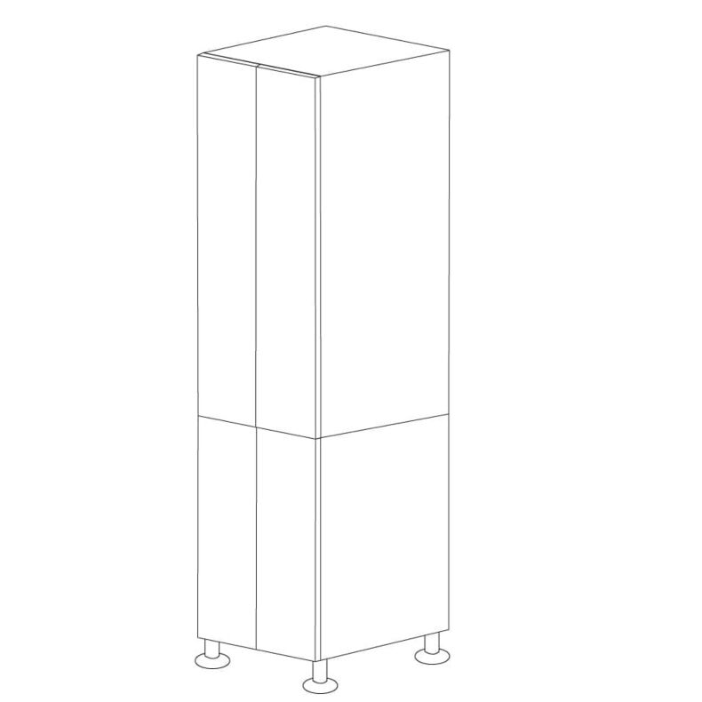 Grecian White 24x90 Pantry Cabinet - RTA