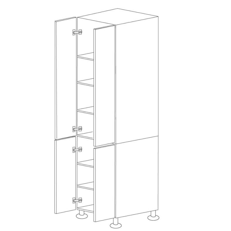 Grecian White 24x90 Pantry Cabinet - RTA