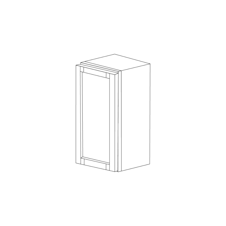 Irvine White Shaker 18x36 Pantry/Oven Cabinet Top Part - Assembled Irvine White Shaker 18x36 Pantry/Oven Cabinet Top Part - Assembled