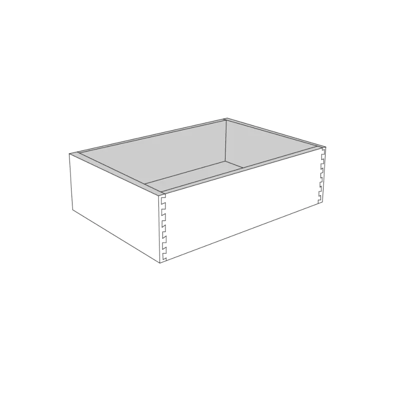 Ontario Beech Espresso 30" Roll Out Tray with Dovetail Drawer Box - RTA Ontario Beech Espresso 30" Roll Out Tray with Dovetail Drawer Box - RTA