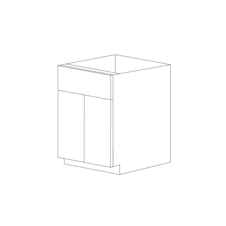 Charcoal Gray Flat Panel 30" Sink Base Cabinet - RTA Charcoal Gray Flat Panel 30" Sink Base Cabinet - RTA
