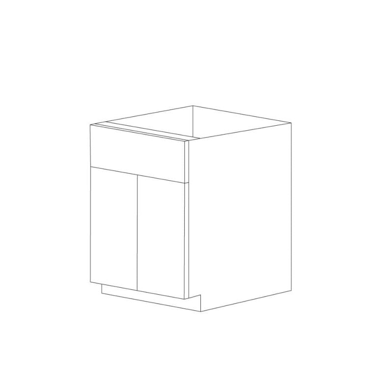 Ontario Beech Espresso 36" Sink Base Cabinet - RTA Ontario Beech Espresso 36" Sink Base Cabinet - RTA
