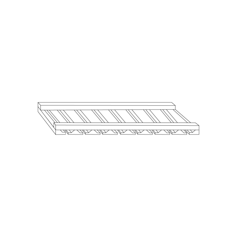 Lexington White Shaker 30" Glass Rack Holder - RTA Lexington White Shaker 30" Glass Rack Holder - RTA