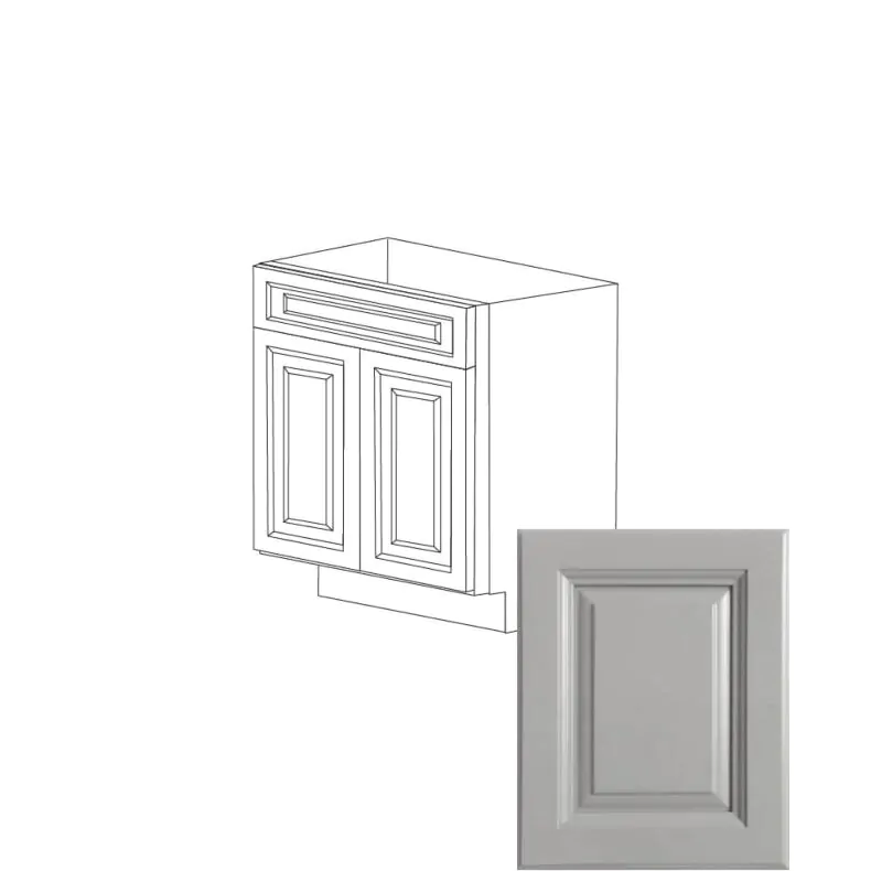 Anaheim Grey 24" Vanity Cabinet - RTA Anaheim Grey 24" Vanity Cabinet - RTA