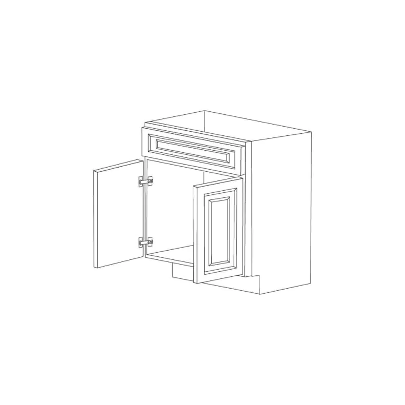 Anaheim Grey 24" Vanity Cabinet - RTA