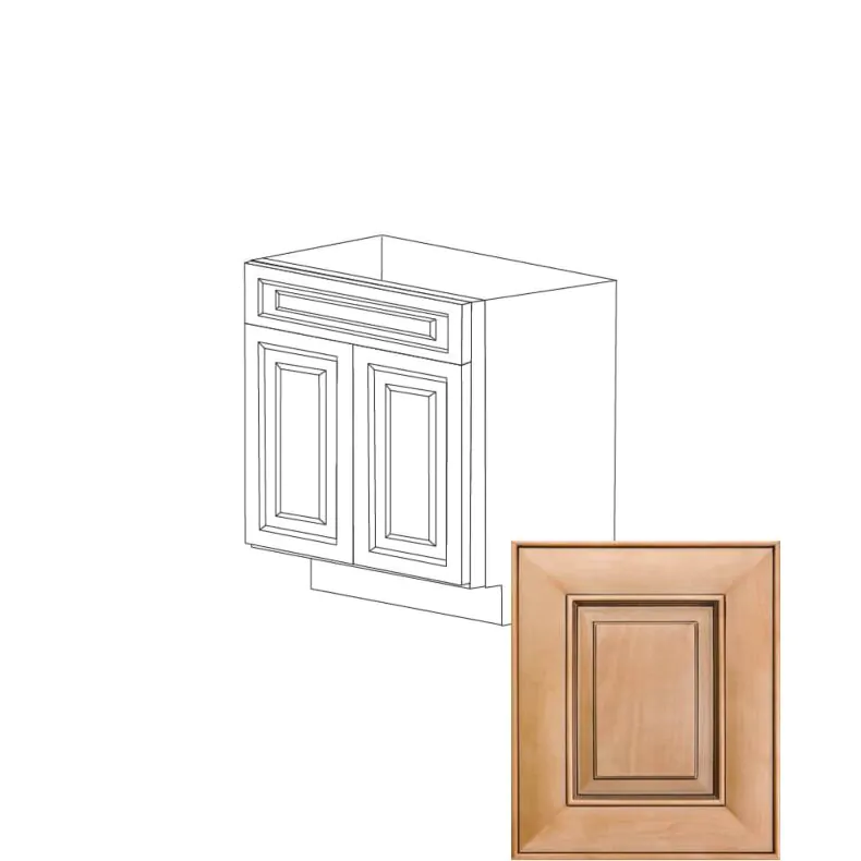 Orlando Ginger Square 30" Sink Base Vanity - RTA Orlando Ginger Square 30" Sink Base Vanity - RTA