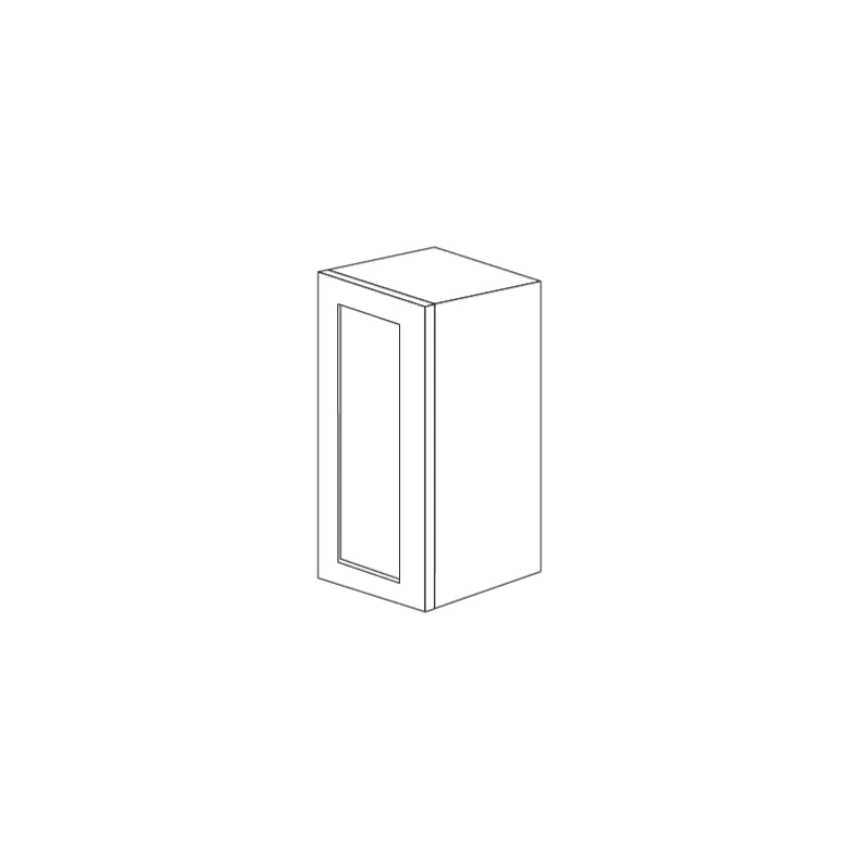 Jersey White Shaker 9x30 Wall Cabinet - RTA