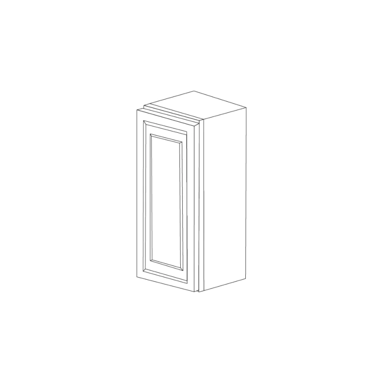 Ontario Beech Espresso 9x42 Wall Cabinet - RTA