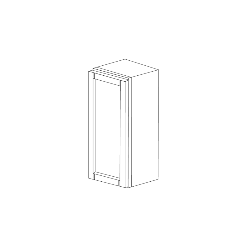 Lexington Grey Shaker 9x42 Wall Cabinet - Assembled Lexington Grey Shaker 9x42 Wall Cabinet - Assembled