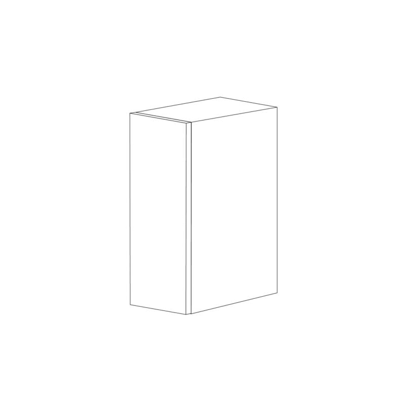 Orlando Ginger Square 12x36 Wall End Shelf RTA