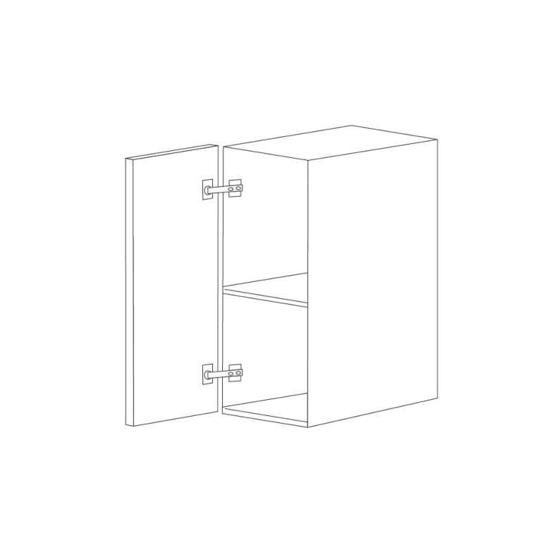Silver Lining 15x30 Wall Cabinet - RTA