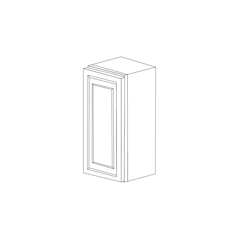 Anaheim Grey 15x36 Wall Cabinet - RTA Anaheim Grey 15x36 Wall Cabinet - RTA