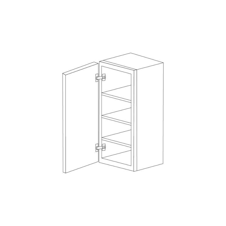 Anaheim Grey 15x36 Wall Cabinet - RTA