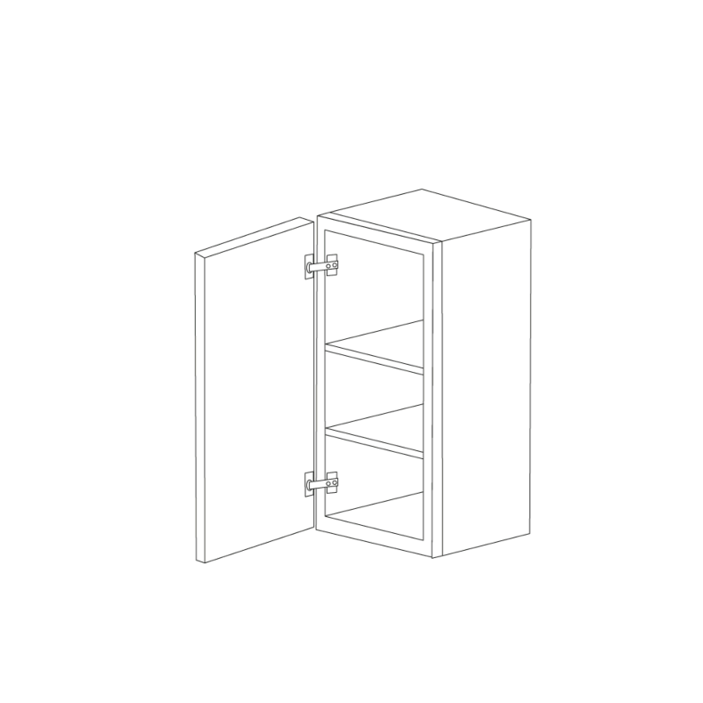 Orlando Ginger Square 21x30 Wall Cabinet RTA