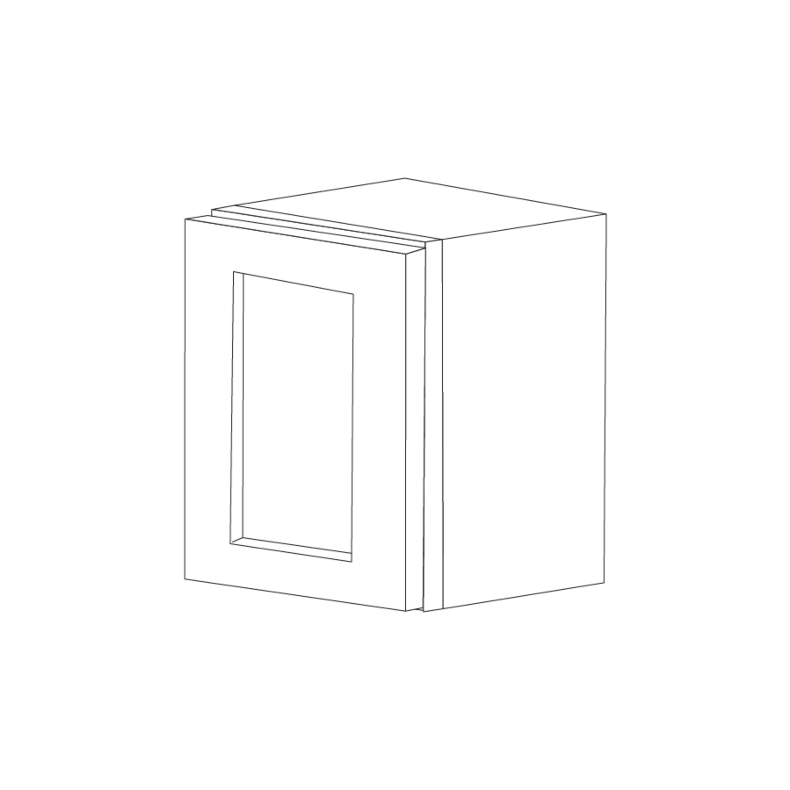 Lexington White Shaker 21x36 Wall Cabinet - RTA Lexington White Shaker 21x36 Wall Cabinet - RTA