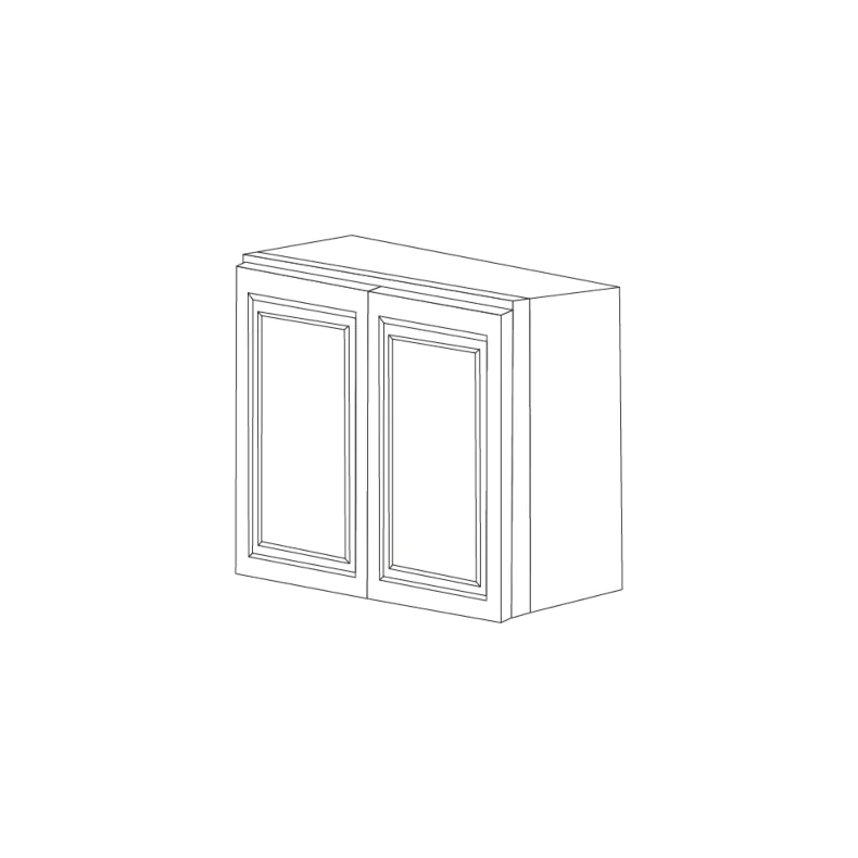 Driftwood Grey 24x42 Wall Cabinet - RTA Driftwood Grey 24x42 Wall Cabinet - RTA