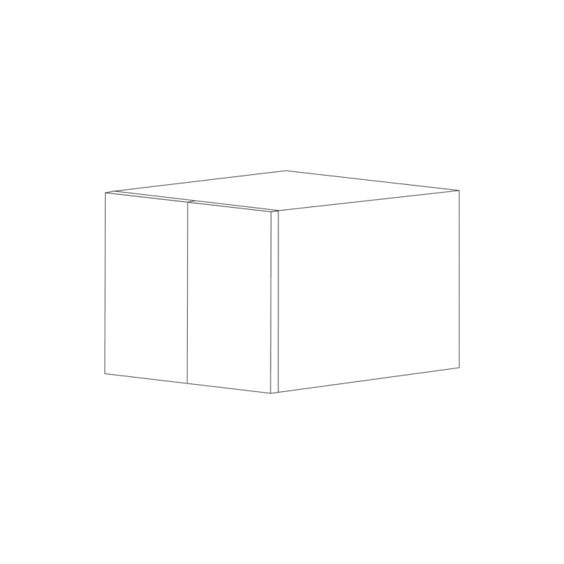 Glossy White 30x12 Wall Cabinet - RTA Glossy White 30x12 Wall Cabinet - RTA