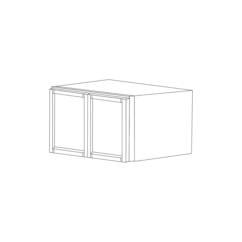 Fresno Grey Shaker 30x15x12 Wall Cabinet - Assembled Fresno Grey Shaker 30x15x12 Wall Cabinet - Assembled