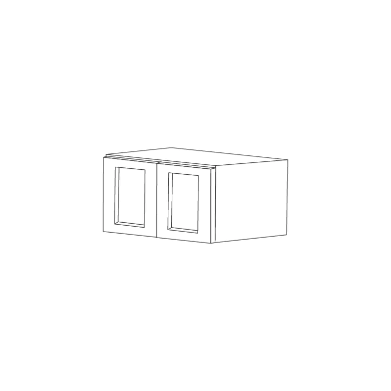 Jersey White Shaker 36x12x24 Wall Cabinet - RTA Jersey White Shaker 36x12x24 Wall Cabinet - RTA