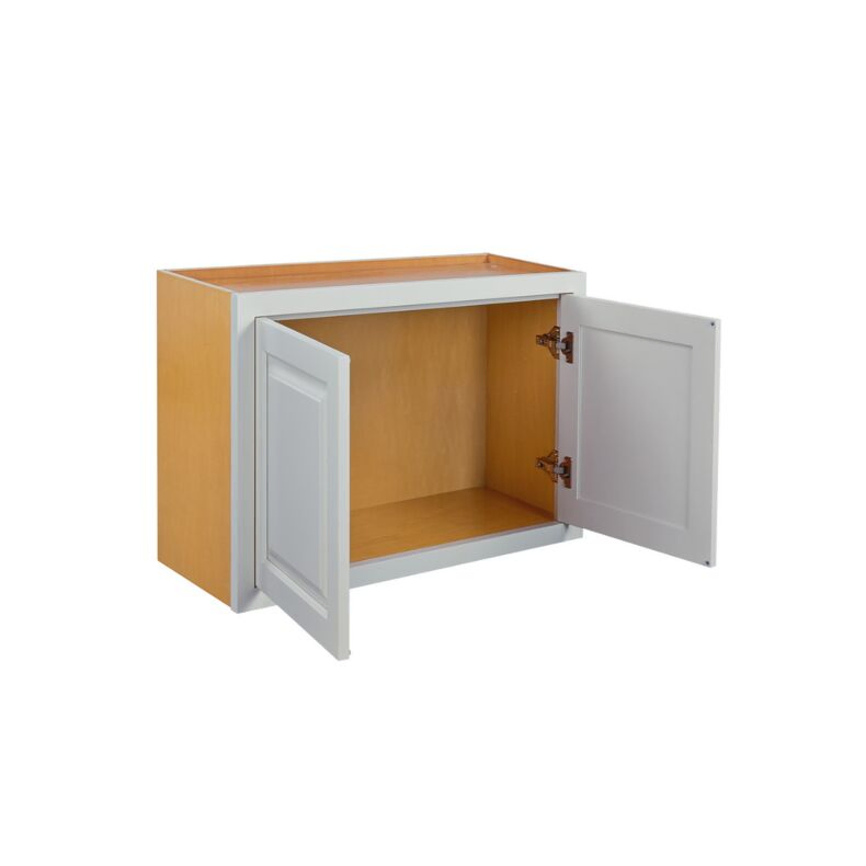 Vintage White Inset 36x12 Wall Cabinet - RTA
