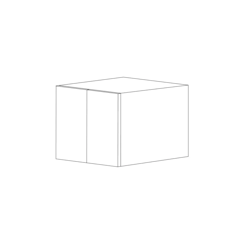 Glossy White 36x15 Wall Cabinet - RTA Glossy White 36x15 Wall Cabinet - RTA