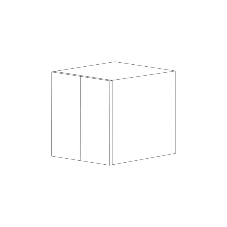 Piano Paint White Gloss 36x21x24 Wall Cabinet - Assembled Piano Paint White Gloss 36x21x24 Wall Cabinet - Assembled