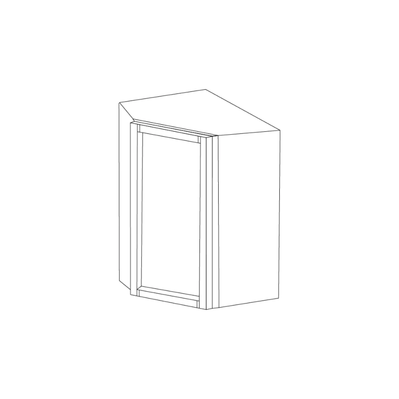 Midnight Java Shaker 24x30 Wall Diagonal Corner Cabinet RTA Midnight Java Shaker 24x30 Wall Diagonal Corner Cabinet RTA