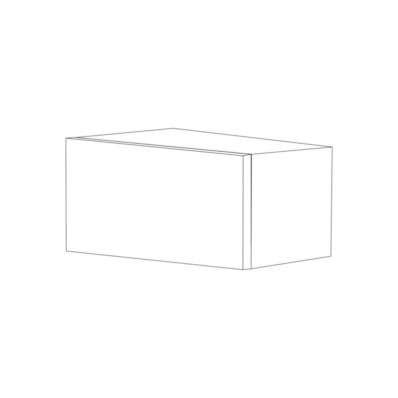 Piano Paint White Gloss 36x18 Horizontal Lift Up wall Cabinet - Assembled Piano Paint White Gloss 36x18 Horizontal Lift Up wall Cabinet - Assembled