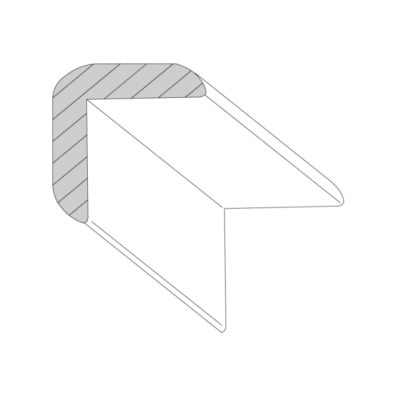 Manhattan Modern Grey 90" Outside Corner Molding