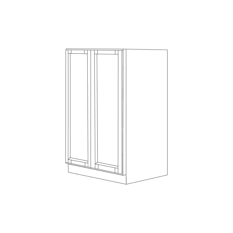 Manhattan Modern Grey 30x54 Utility Cabinet Bottom Part - RTA