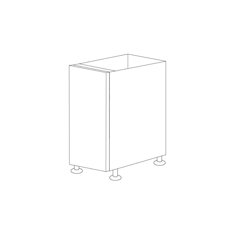 Silver Lining 18" Base Cabinet - 1 Door - RTA