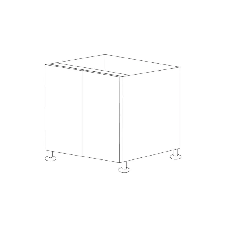 Attis Brown 36" Base Cabinet - 2 Doors - RTA