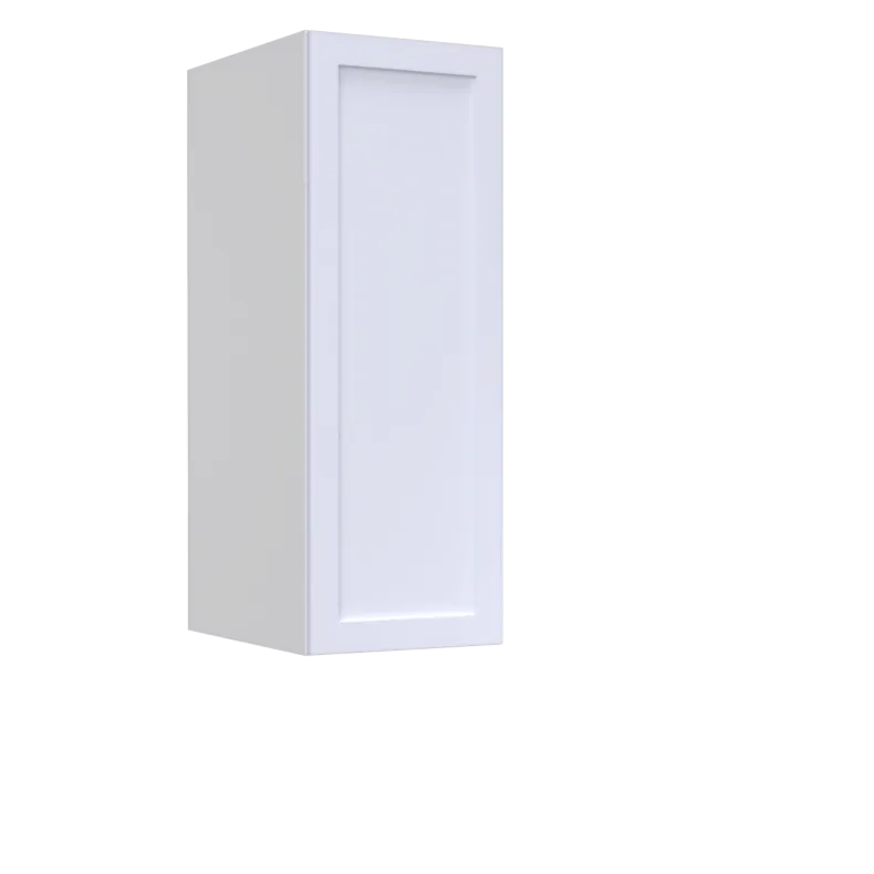 Lunar White Shaker 18x61 Pantry Top Part - White Melamine Box - RTA Lunar White Shaker 18x61 Pantry Top Part - White Melamine Box - RTA
