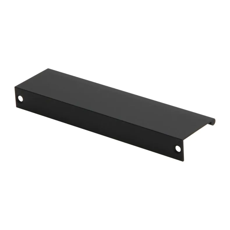 6.7" Matte Black Mout Finger Edge Tab Pull Handle