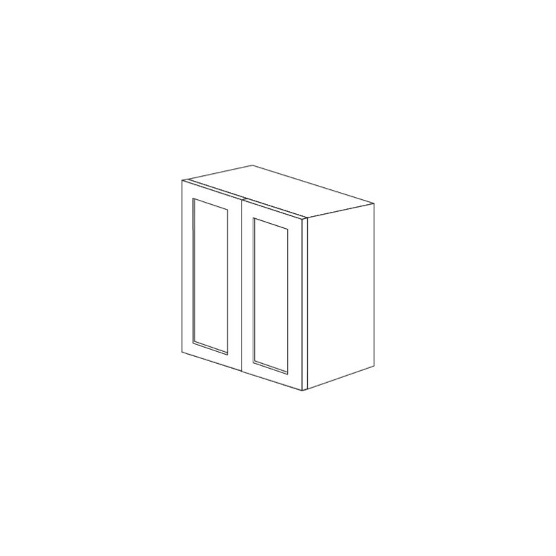 Lunar Slim Oak Shaker 36x55 Pantry Top Part - RTA