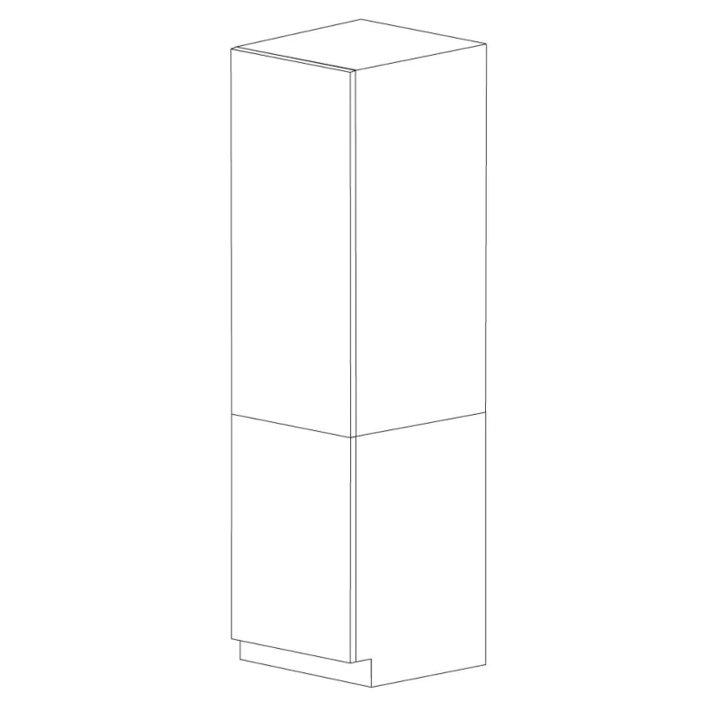 Piano Paint White Gloss 24x96 Utility Cabinet - RTA Piano Paint White Gloss 24x96 Utility Cabinet - RTA