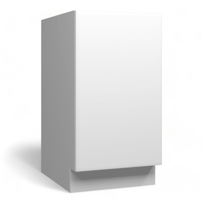 High Gloss Deep Blue 21" Base Cabinet - Full Height Door - RTA