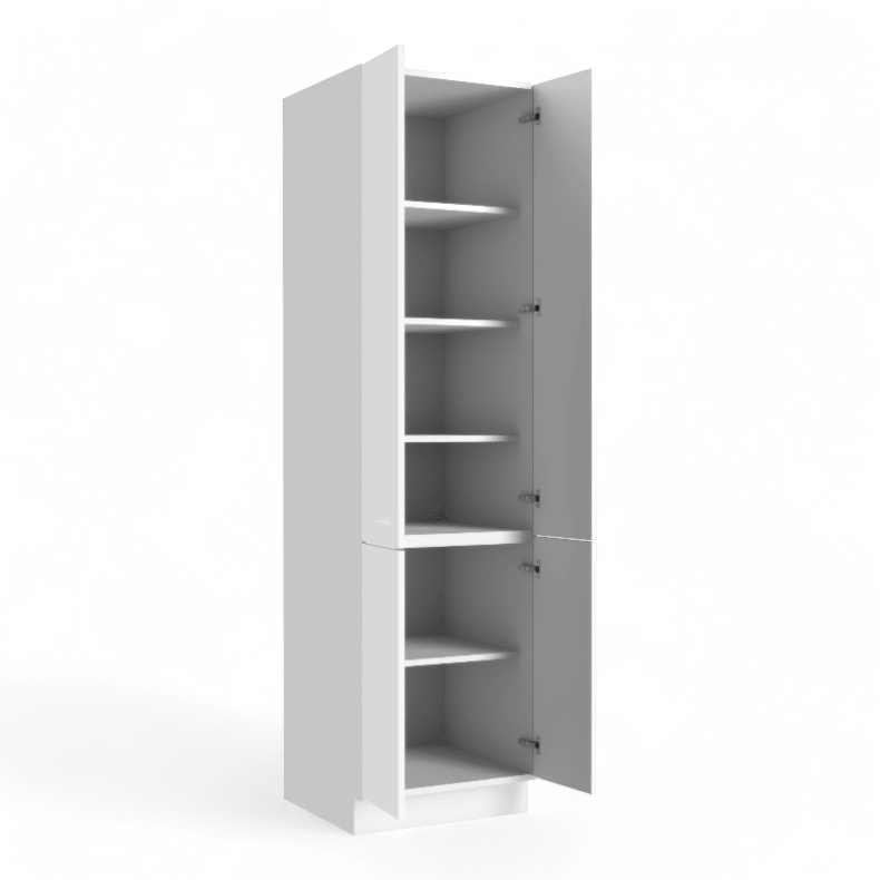 Super Matte Cyan 30x90 Utility Cabinet - RTA