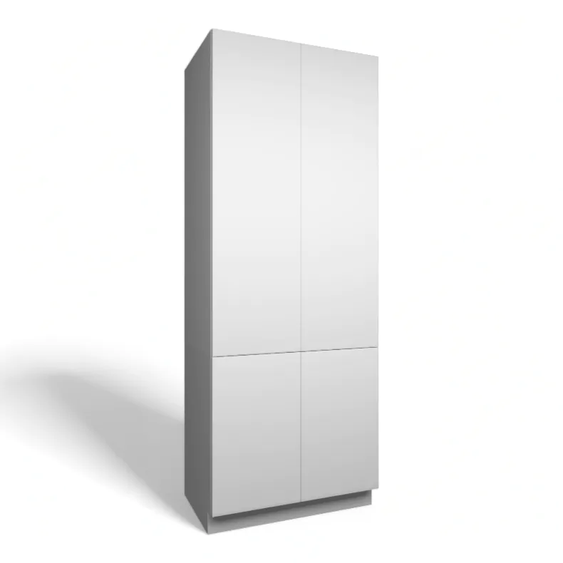 Super Matte Cyan 30x96 Utility Cabinet - RTA