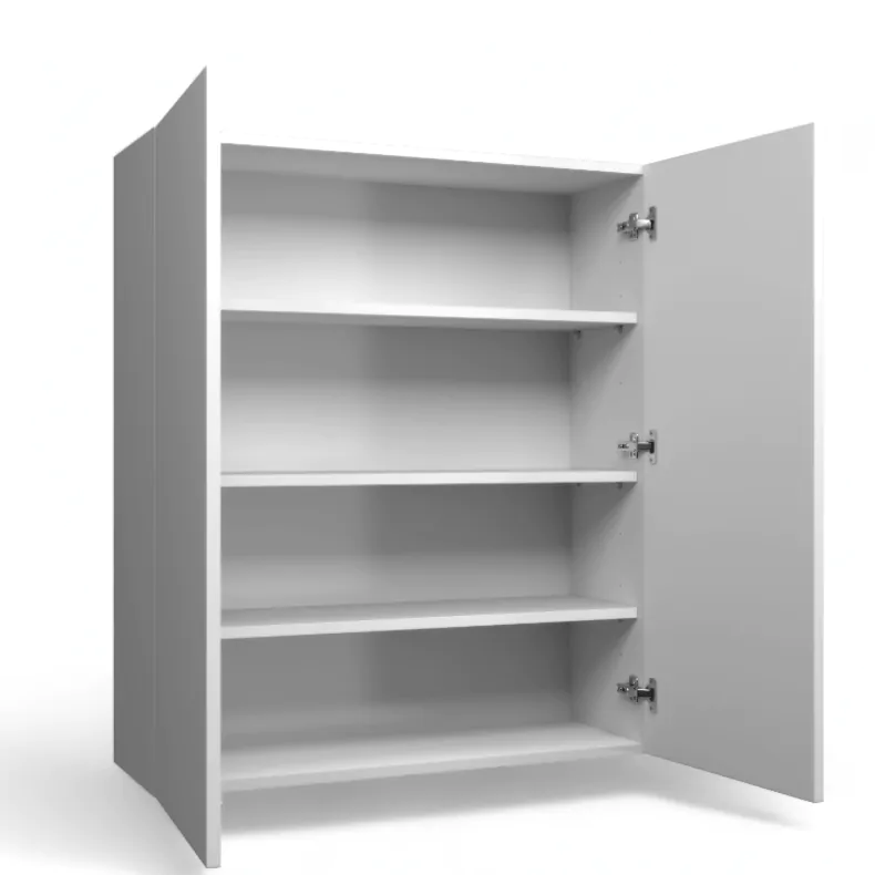 High Gloss White 36x42 Wall Cabinet - RTA High Gloss White 36x42 Wall Cabinet - RTA