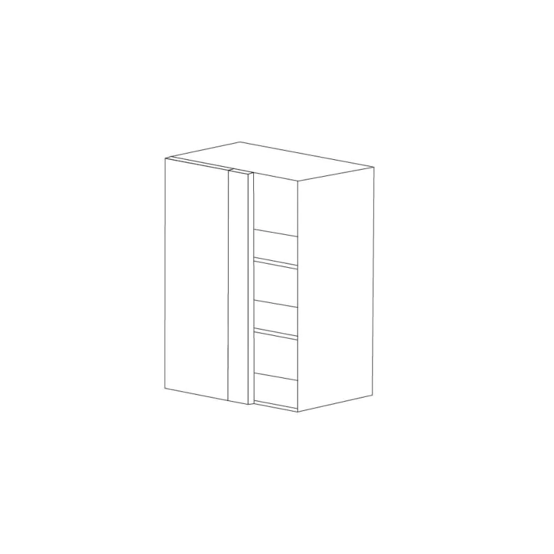 Matte Black 26x36 Wall Blind Corner Cabinet - RTA Matte Black 26x36 Wall Blind Corner Cabinet - RTA