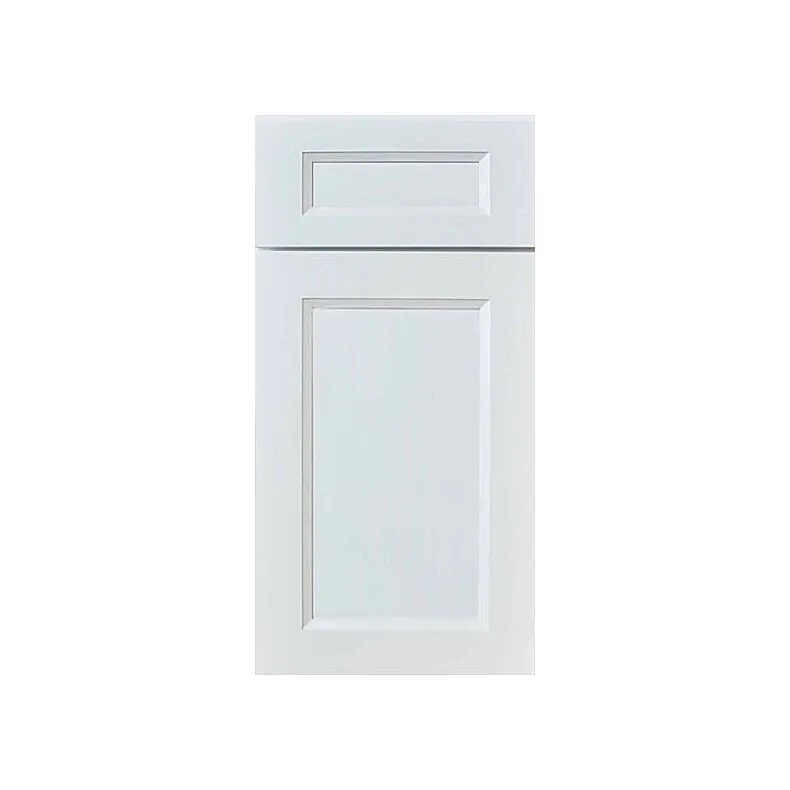 White Double Shaker Sample Door
