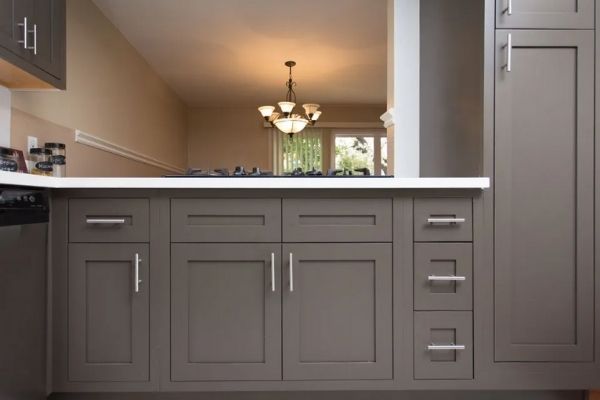 Kitchen with Inset Cabinets